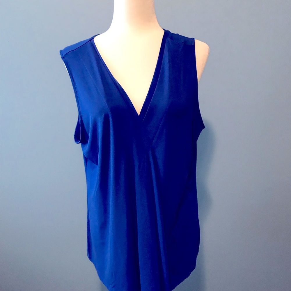 Dana Buchman Royal blue top